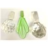 Image 4 : Art Deco Czech Glass & Sterling Perfume Bottles