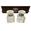 Image 7 : Victorian Oak Desk Inkstand