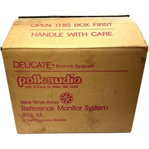 Polk Audio Real-Time Array RTA 12 Reference