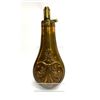 Image 1 : Antique 19th Century Brass Gun Powder Flask