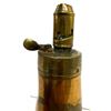 Image 4 : Antique 19th Century Brass Gun Powder Flask