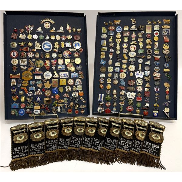 New York Union Pins & Ribbons Collection