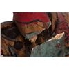 Image 3 : Large Polychrome Folk Art Carved Santos on Horse
