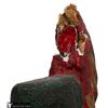 Image 8 : Large Polychrome Folk Art Carved Santos on Horse