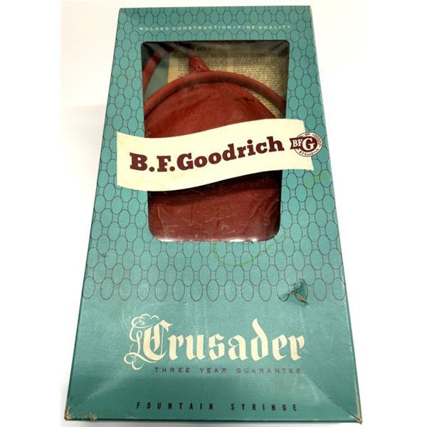 Vintage B.F. Goodrich Crusader Fountain Syringe