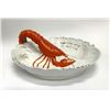 Image 1 : Antique Victoria Austria Lobster Divided Bowl