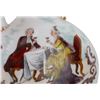Image 10 : Victorian Fragonard Style Milk Glass Vase Pair