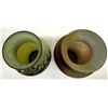 Image 10 : Hand-Painted French Art Nouveau Ceramic Vases