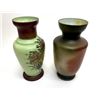 Image 5 : Hand-Painted French Art Nouveau Ceramic Vases