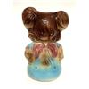 Image 4 : 1950s Bisque Ceramic Teddy Bear Cookie Jar