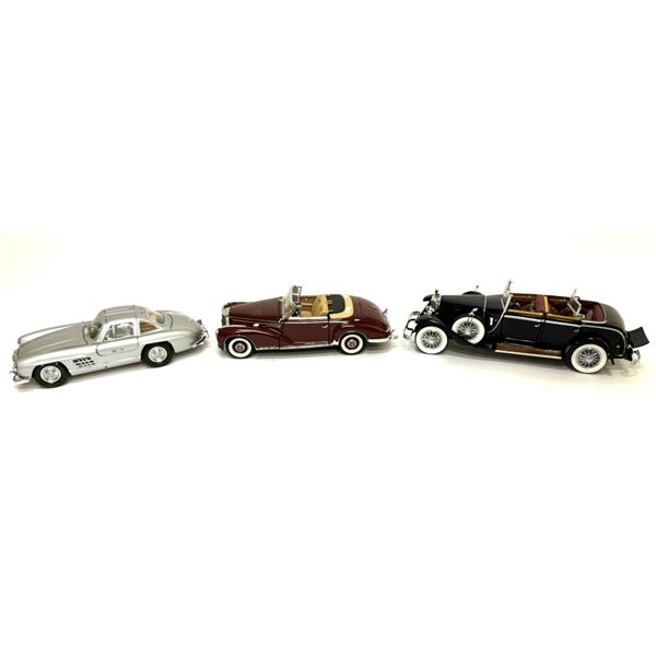 Franklin Mint Mercedes-Benz Diecast Model Cars