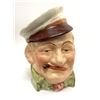 Image 1 : Antique Sea Captain Majolica Tobacco Jar