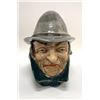 Image 1 : Antique Detective Figural Majolica Humidor