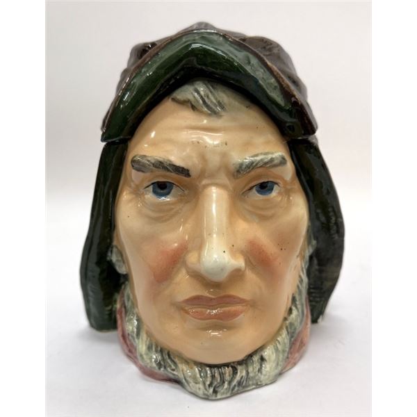 Antique Austrian Figural Humidor Tobacco Jar