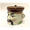 Image 2 : Antique Asian Figural Majolica Tobacco Jar