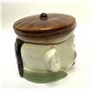 Image 4 : Antique Asian Figural Majolica Tobacco Jar