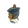Image 3 : 1890s Antique LPW French Majolica Figural Humidor