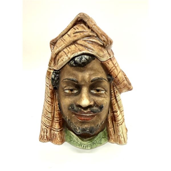 Antique 1890s Berber Figural Tobacco Jar