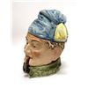Image 2 : Antique Majolica Figural Tobacco Humidor Jar