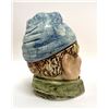 Image 4 : Antique Majolica Figural Tobacco Humidor Jar