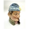 Image 5 : Antique Majolica Figural Tobacco Humidor Jar