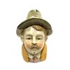 Image 1 : Antique Alpine Tyrolean Hat Figural Humidor
