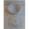 Image 3 : (2) Serving Platters,Corelle Stoneware Pot  and Vintage Coffee Jar