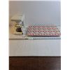 Image 1 : Plastic TV Tray and 4 Cup Coffee Maker-did not power on) as is