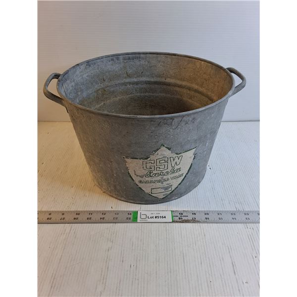 Small Galvanized Tub