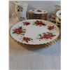 Image 4 : Royal Albert Poinsettia  China- 49 Pieces as pictured - Pick Up Preferred