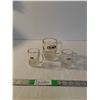 Image 1 : (3) A & W Glass Mugs Up To 4"