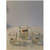 Image 2 : (3) A & W Glass Mugs Up To 4"