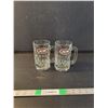 Image 1 : (2) Tall A&W Glass Mugs 6"