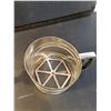 Image 4 : Stainless Steel Vintage Foley Flour Sifter, Glass Wine Glass 6"