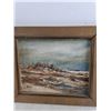 Image 2 : Framed Wall Art Painting by Letendre 12" x 10 1/2", Needs Repair