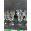 Image 3 : (3) Irish Coffee Goblets w/Gold Color Trim, Glass Goblets