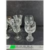 Image 4 : (3) Irish Coffee Goblets w/Gold Color Trim, Glass Goblets