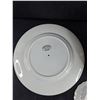 Image 5 : (2) Floral Ceramic Handled Serving Plates 10 1/2", Small Ceramic Matching Plate 5"