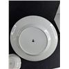 Image 7 : (2) Floral Ceramic Handled Serving Plates 10 1/2", Small Ceramic Matching Plate 5"