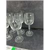 Image 3 : (6) Glass Goblets