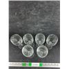 Image 4 : (6) Glass Goblets