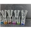 Image 4 : (6) Glass Goblets, (6) Shot Glasses