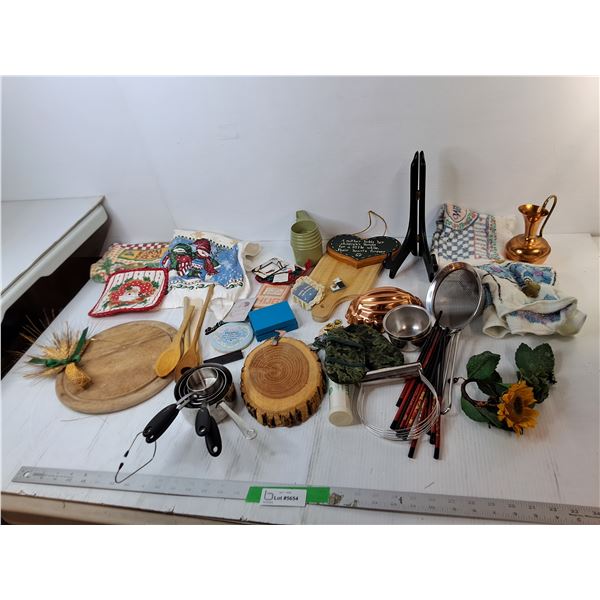 Chopsticks, Wooden Spoons, Measuring Cups, Misc.