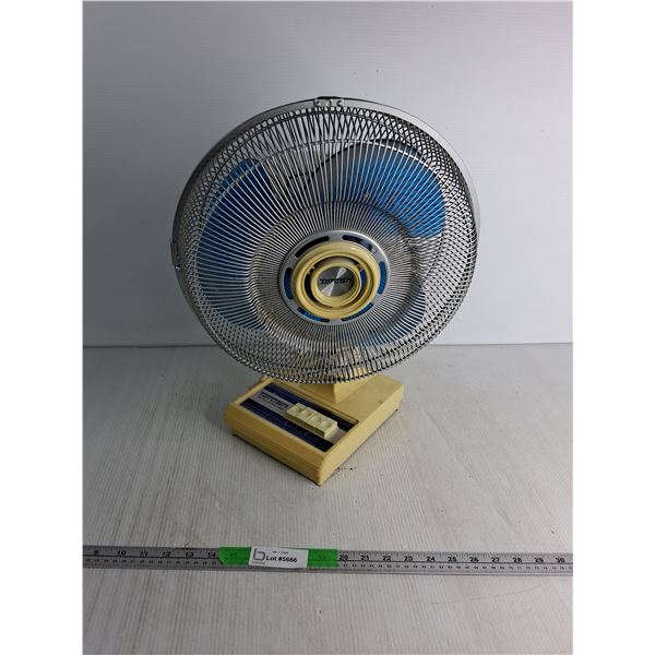 Torcan Oscillating Fan Approx 20"x 13.5"- Powers On - PICK UP