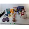 Image 1 : Lightup Snowman- As Is, Mittens, Tealights, Misc.