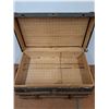 Image 3 : *Antique Steamer Trunk, Some Damage- As Pictured, 18"x 32" x 20", Cannot Ship