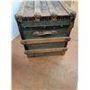 Image 6 : *Antique Steamer Trunk, Some Damage- As Pictured, 18"x 32" x 20", Cannot Ship
