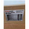 Image 2 : * Storage Works Steel Wall Mounted Tool Cabinet, Sealed, NIB, Dimensions in Pics, Cannot Ship