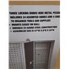 Image 5 : * Storage Works Steel Wall Mounted Tool Cabinet, Sealed, NIB, Dimensions in Pics, Cannot Ship
