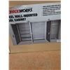 Image 5 : * Storage Works Steel Wall Mounted Tool Cabinet, Sealed, NIB, Dimensions in Pics, Cannot Ship